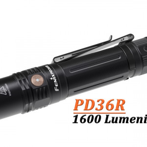 Lanterna Tactica Reincarcabila Fenix PD36R 1600 Lumeni 283 Metri