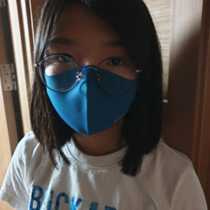 Masca textila reutilizabila cu tratament antiviral Classic Blue M 3