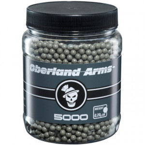 Munitie Airsoft Umarex Oberland Arms Grey 6mm 0,20G 5000Buc - VU.2.6119