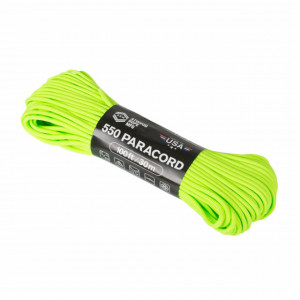 Paracord 550 Atwood Rope Neon Green 4mm - 30m - CD-PC1-NL-0Q