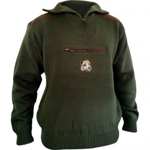 Pulover Arrow Troyer cu Broderie