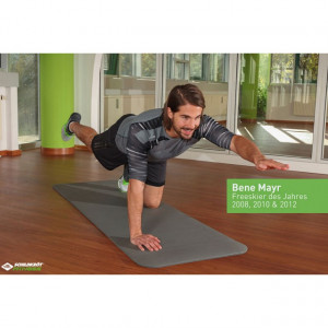 Saltea pentru fitness gri 10mm Schildkröt