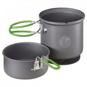 Set 2 vase camping aluminiu Optimus Terra Weekend - 8020707