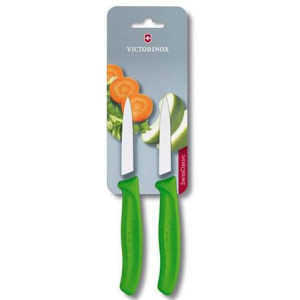 Set Cutite Victorinox pentru curatat 2 piese, lama 8cm - 6.7606.L114B