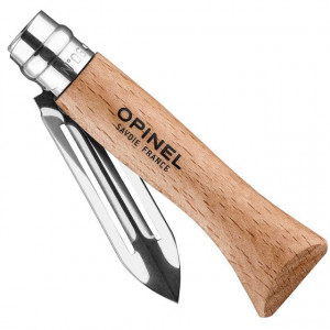 Set Picnic Opinel Nomad 3 cutite Inox, manere fag - 002177 curatator