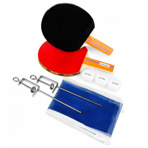 Set tenis de masa cu palete, fileu, mingi Spokey Alpha - OUTMA.84352