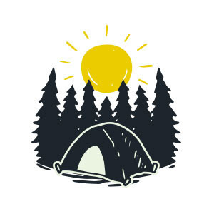 Camping logo