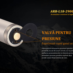 Acumulator 18650 - 2900mAh - ARB-L 18-2900L 4