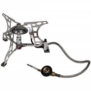 Arzator portabil Fox Outdoor 3000 W, aprindere piezzo, husa transport - OUTMA.33715
