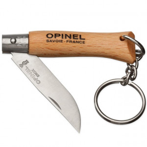 Briceag Opinel Nr.04 Inox Breloc, 5 cm - 000081