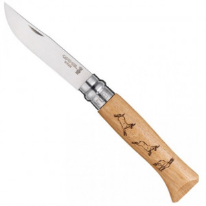 Briceag Opinel Nr.08 Animalia Capra lama 8.5cm - 001621