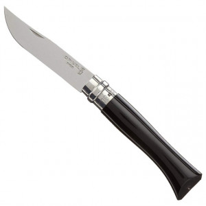 Briceag Opinel Nr.08 Inox Corn Negru, 8.5cm - 000980