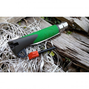 Briceag Opinel Nr.12 Inox Outdoor Explore Green, lama 10cm - 001899