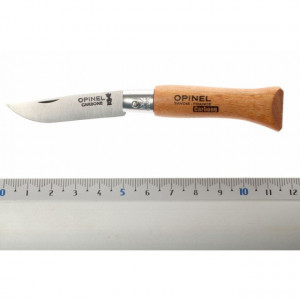 Briceag Opinel nr. 4 Carbon lama 5 cm -111040