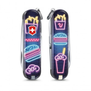 Briceag Victorinox Classic Burger Bar - 0.6223.L1906 - Limited Edition 2019 fata spate