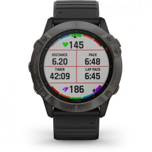 Ceas Garmin Fenix 6X Sapphire Carbon/Black 51mm - HG.010.02157.11 grafic antrenament
