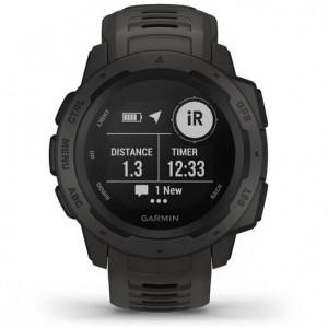 Ceas Garmin Instinct GPS Graphite - HG.010.02064.00 timer