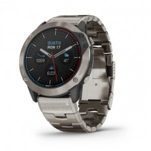 Ceas Garmin Quatix 6X Solar Titanium 51mm - HG.010.02157.31