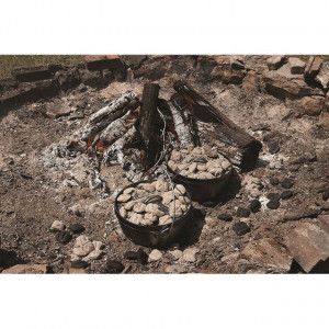 Ceaun din fonta cu capac - cuptor olandez Lodge 25,4 cm 4,7 litri