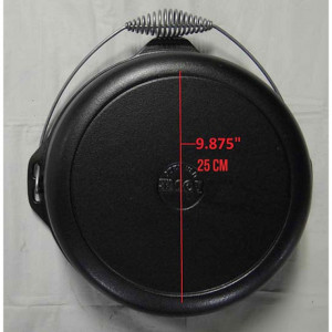 Ceaun din fonta cu capac - cuptor olandez Lodge 33 cm 8,5 litri