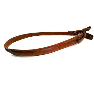Curea Nobil Hunt din piele maro pentru carabina - VE.NPBB.1