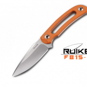 Cutit de outdoor Ruike F815 maner portocaliu - Lama 9cm