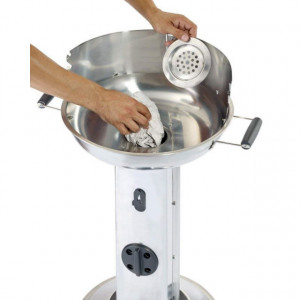 Gratar din inox pe carbuni Enders Los Angeles - 8651 curatare
