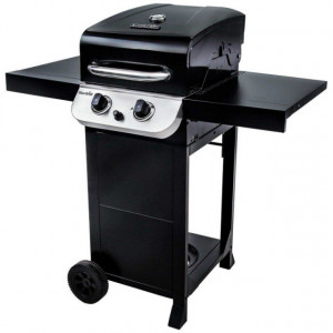 Gratar pe gaz Char-Broil Convective 210B, 2 arzatoare din inox, gratare din fonta - 140840