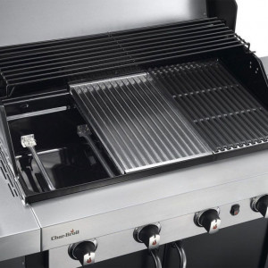 Gratar pe gaz din inox Char-Broil Professional 4400B - 140737 suprafata de gatire