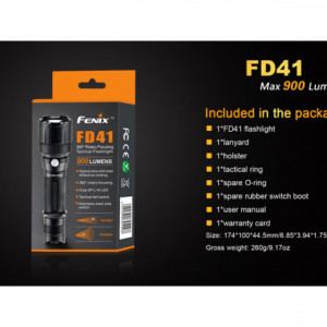 Lanterna Fenix FD41 900 lumeni 340 metri 7
