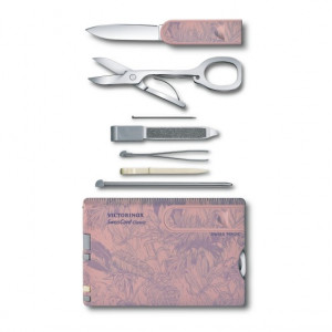 Multifunctional Victorinox SwissCard Classic Spring - 0.7155 - Limited Edition unelte