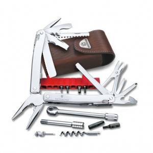Patent Victorinox SwissTool Spirit Plus XC Plus Clichet + Teaca - 3.0239.L