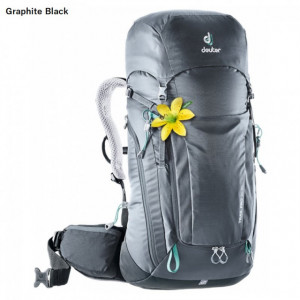 Rucsac Deuter Trail Pro 34 SL Woman Graphite Black