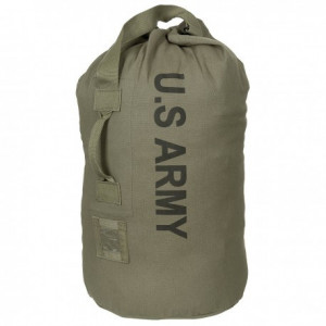 Sac militar US duffle bag, volum 100 litri, 100% bumbac, olive - 30505B