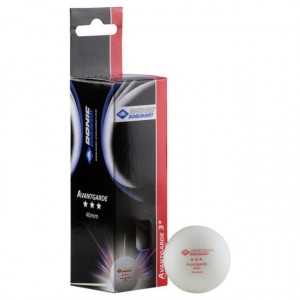 Set 3 mingii tenis de masa Donic-Schildkröt - Avantgarde, poly 40+ - 608334