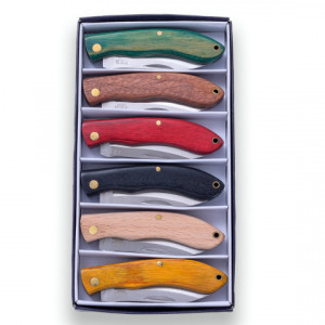 Set Joker 6 bricege, manere lemn lama 6 cm - JKR0498