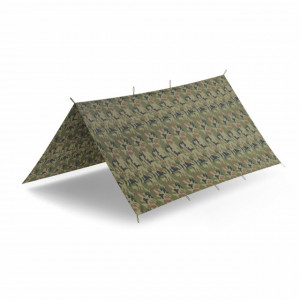 Tenda 3×3m Prelata Helikon-Tex Supertarp Woodland PL - PO-STP-PO-04