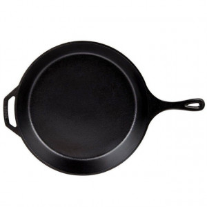 Tigaie adanca rotunda din fonta cu maner Lodge 38 cm