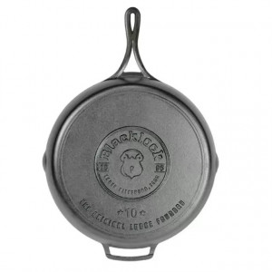 Tigaie adanca rotunda din fonta cu maner Lodge Blacklock triplu asezonata 37 cm L-BL10SK 3