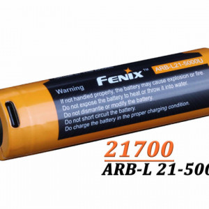 Acumulator Fenix 21700 - 5000mAh - Acumulator USB Type-C - ARB-L 21-5000U
