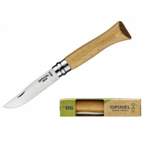 Briceag Opinel Nr.06 Inox Stejar, 7cm - 002024