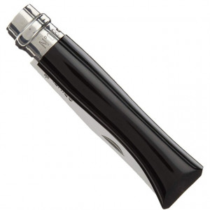 Briceag Opinel Nr.08 Inox Corn Negru, 8.5cm - 000980