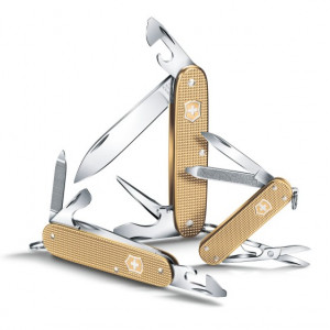 Briceag Victorinox Classic Alox Champagne Gold - 0.6221.L19 - Limited Edition 2019 unghiuri 2