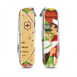 Briceag Victorinox Classic Mexican Tacos - 0.6223.L1903 - Limited Edition 2019 fata spate