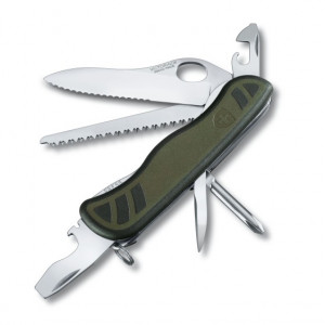 Briceag Victorinox Official Swiss Soldier's Knife 08, One Hand, verde - 0.8461.MWCH