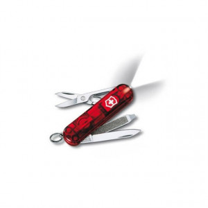 Briceag Victorinox SwissLite, rosu transparent - 0.6228.T