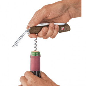Briceag Victorinox Wine Master Wood, lemn maslin - 0.9701.64 tirbuson