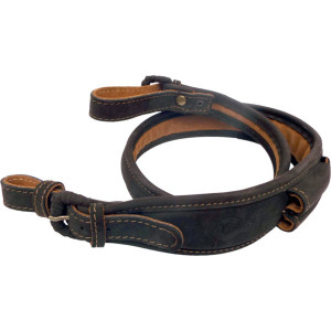 Curea Nobil Hunt Luxory din piele maro 2 posturi - VE.NPBL.2G.1