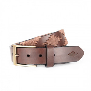Curea Polo din piele Pampeano Habano 90cm