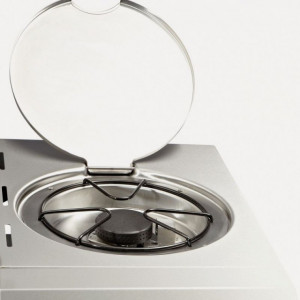 Gratar pe gaz, 3 arzatoare inox, arzator infrarosu, grile fonta, Enders Kansas Pro 3 SIK Turbo - 8709 arzator lateral